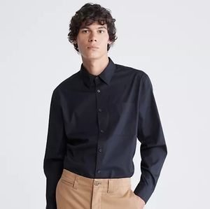 Calvin Klein NWOT Button Down Easy Shirt, Classic Fit, Size S